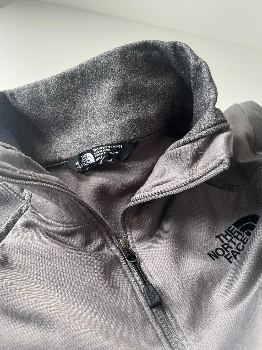 The North Face Women’s  Half-Zip Fleece Pullover - Gray